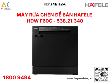 Máy rửa chén để bàn Hafele HDW - T5551B - 538.21.340